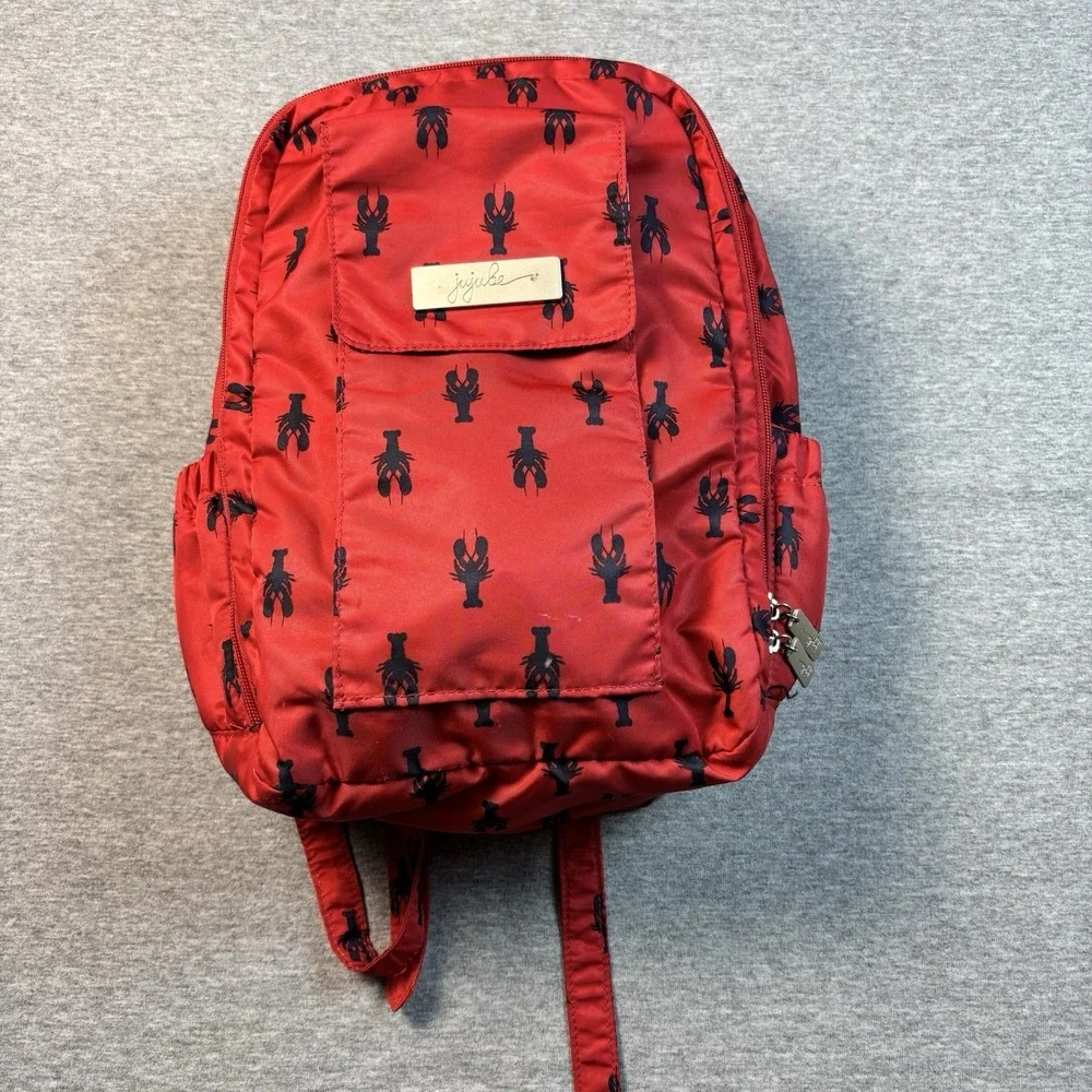 jujube ever red mini backpack Ju-Ju-Be MiniBe Diaper Bag snacks and even a pair of extra clothers for when youre on the go Hello Kitty® × JuJuBe Cherry